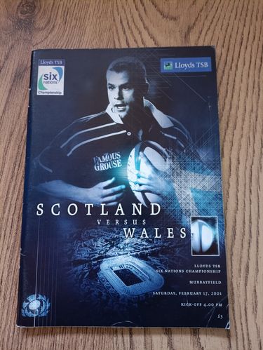 Scotland v Wales 2001