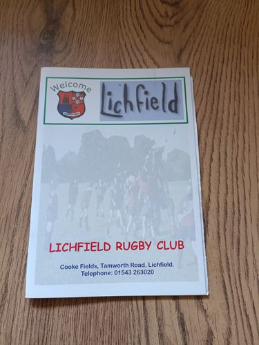 Lichfield v Shrewsbury Oct 2003