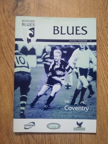 Bedford Blues v Coventry Jan 2001