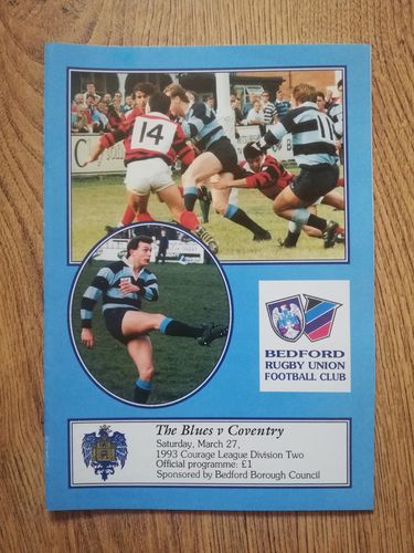 Bedford Blues v Coventry March 1993