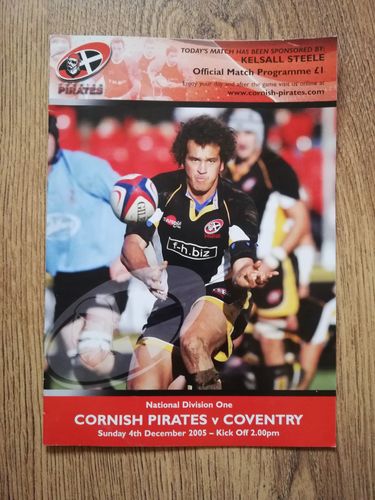 Cornish Pirates v Coventry Dec 2005