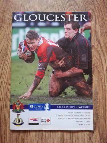Gloucester v Newcastle Dec 2000