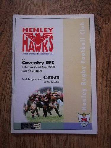 Henley Hawks v Coventry Apr 2000