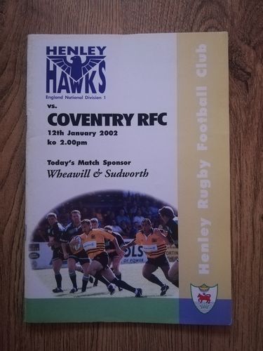Henley Hawks v Coventry Jan 2002