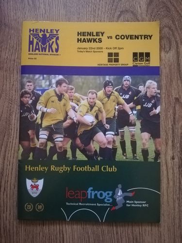 Henley Hawks v Coventry Jan 2005