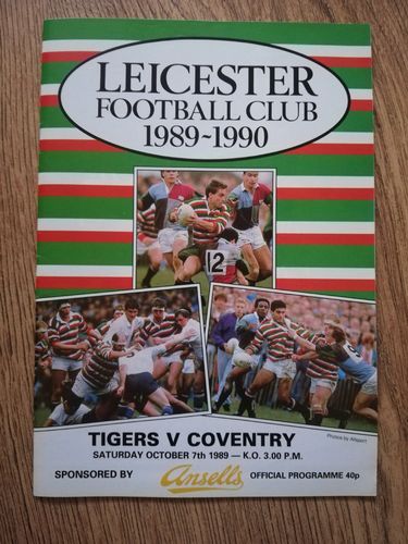 Leicester v Coventry Oct 1989