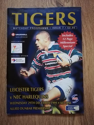 Leicester v Harlequins Dec 1999