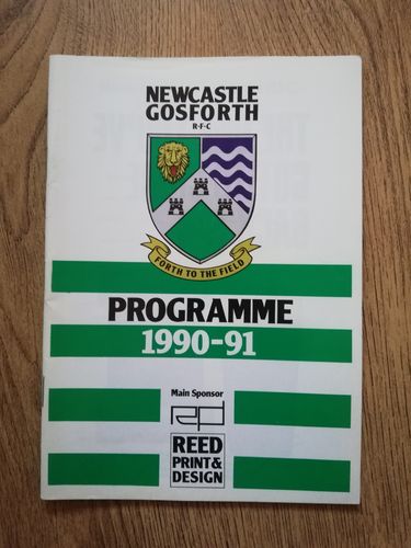 Newcastle Gosforth v Coventry Oct 1990