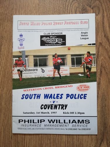 South Wales Police v Coventry March 1997