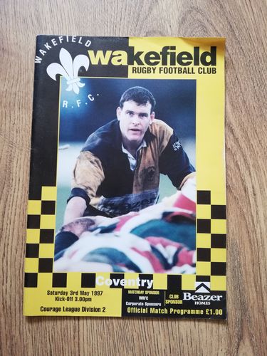 Wakefield v Coventry May 1997