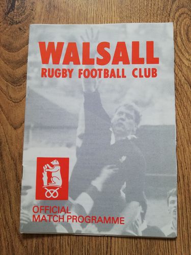 Walsall v Lichfield March 1993