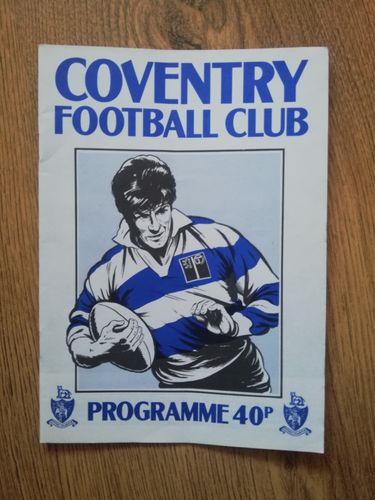 Coventry v Sale Sept 1987
