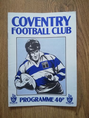 Coventry v Bridgend Oct 1987