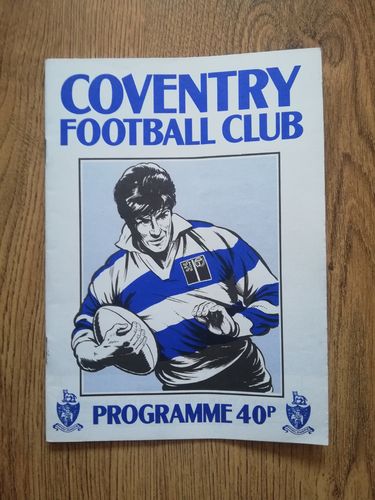 Coventry v Bath Nov 1987