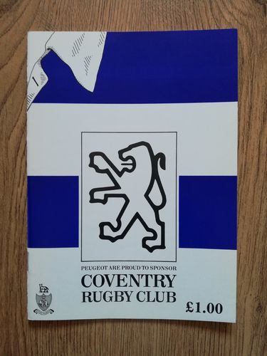 Coventry v Bedford March 1992