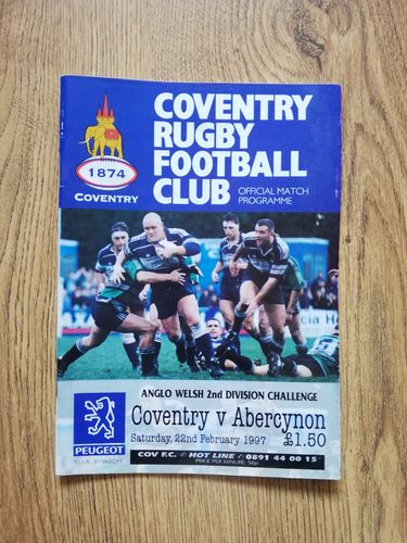 Coventry v Abercynon Feb 1997