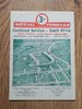 Combined Services v South Africa Dec 1951 Rugby Programme