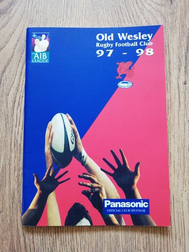 Old Wesley Rugby Club 1997-1998 Yearbook