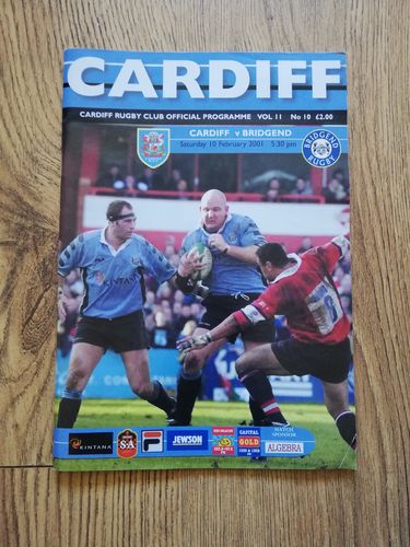 Cardiff v Bridgend Feb 2001