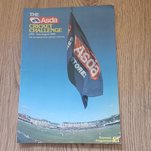 Asda Cricket Challenge 1984 Scarborough Festival Programme