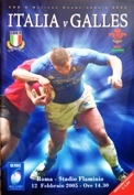 Italy Rugby Programmes - International - Rugbyreplay