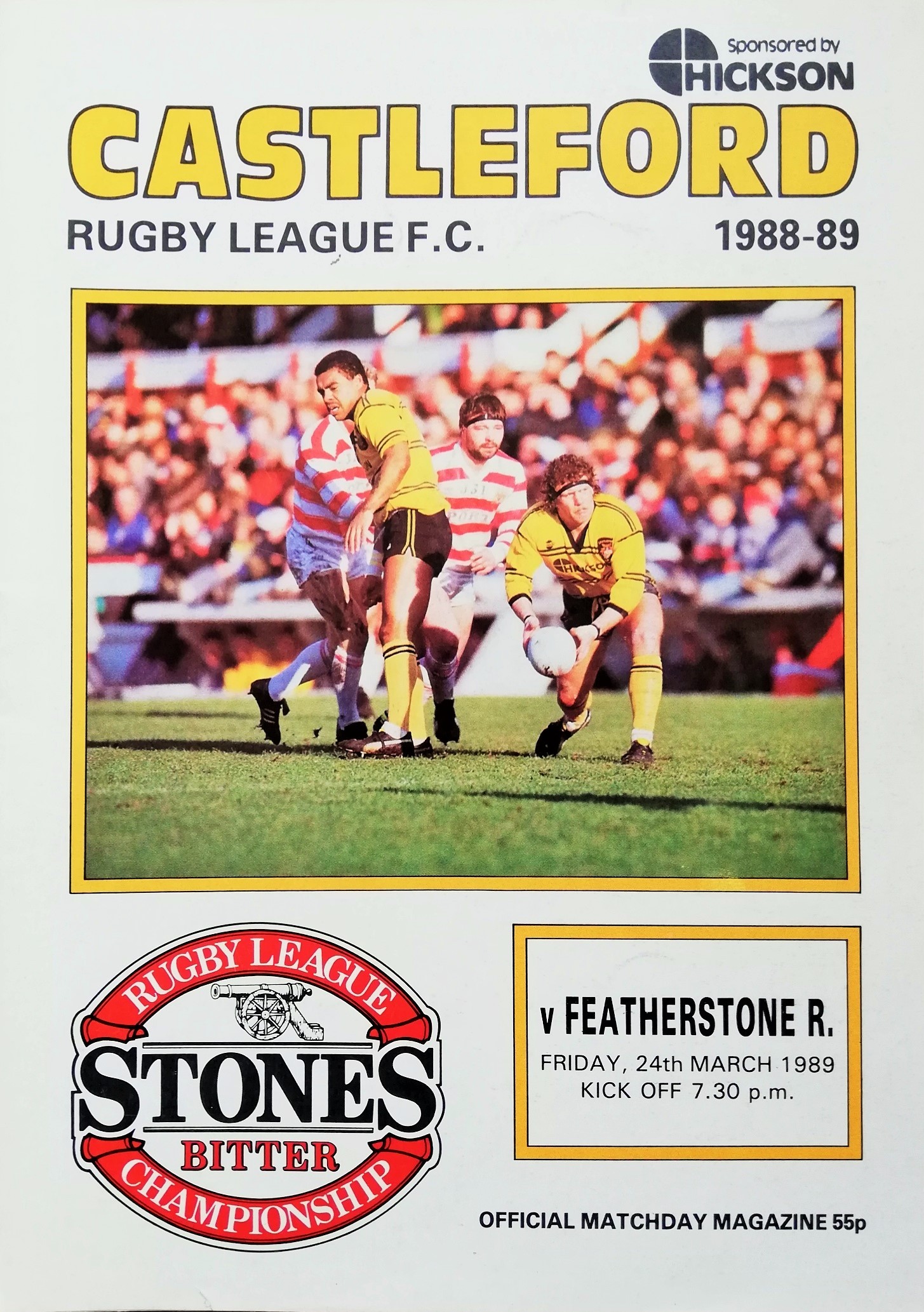 castleford-rugby-league-programmes