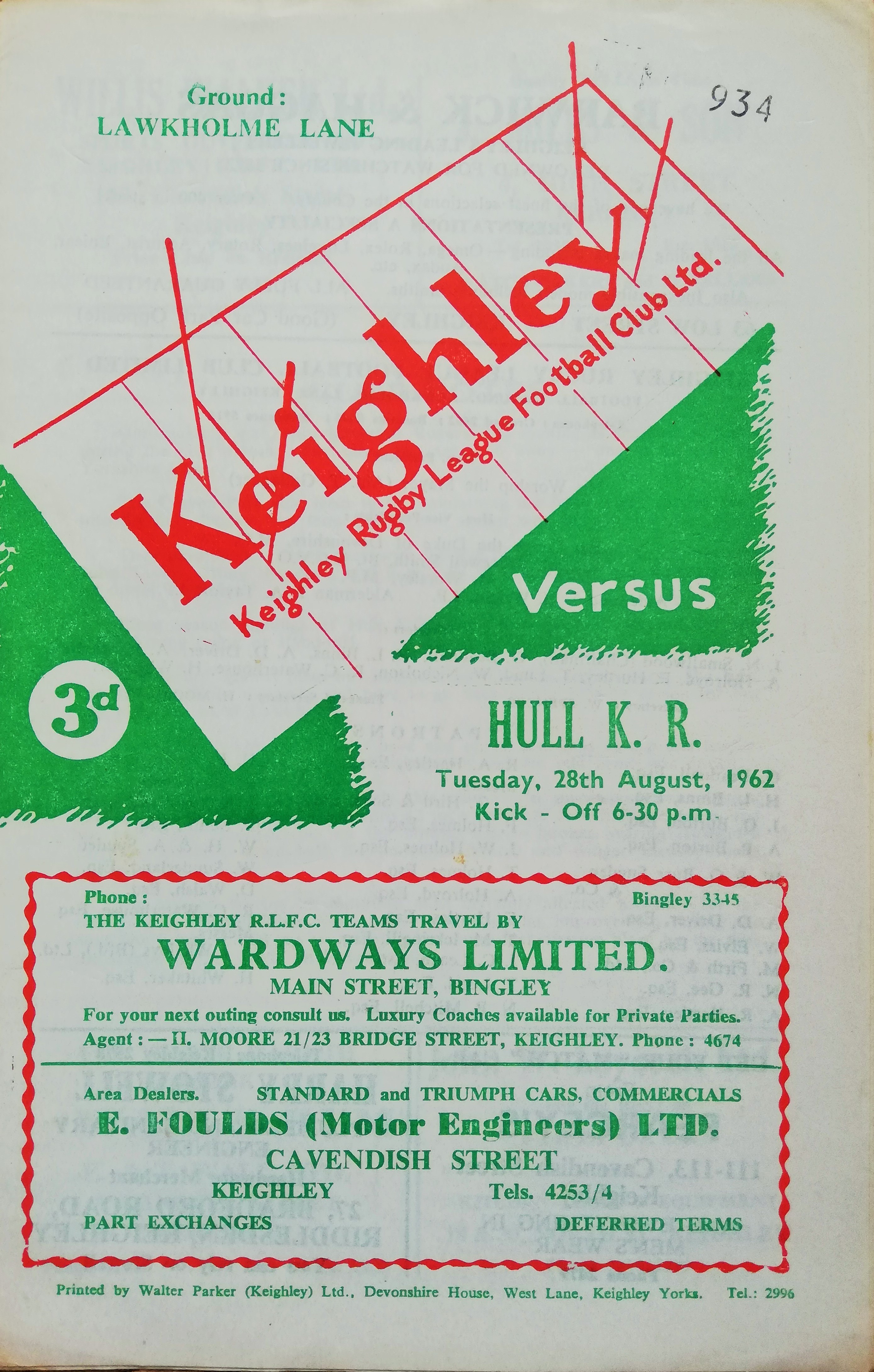 keighley-rugby-league-programmes