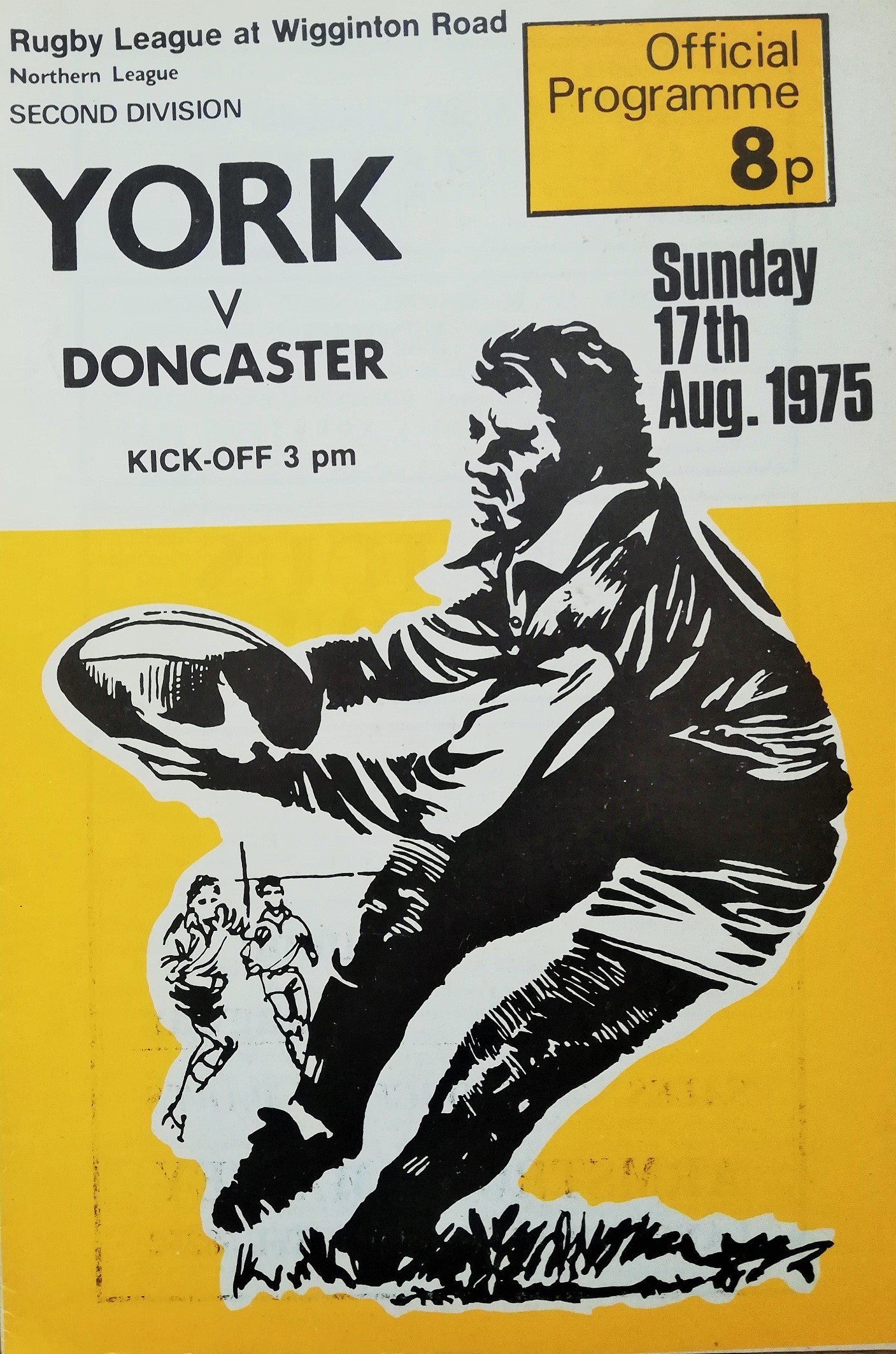 york-rugby-league-programmes